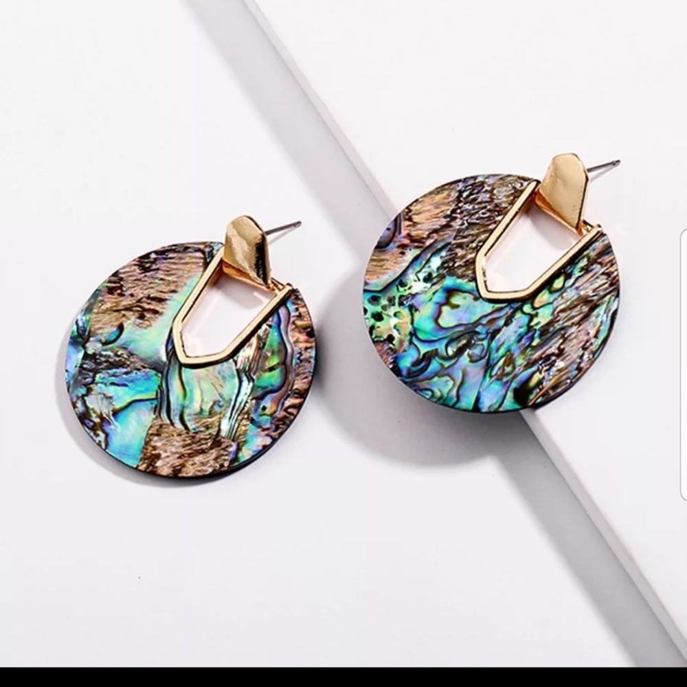 Colorful Resin Drop Earrings
